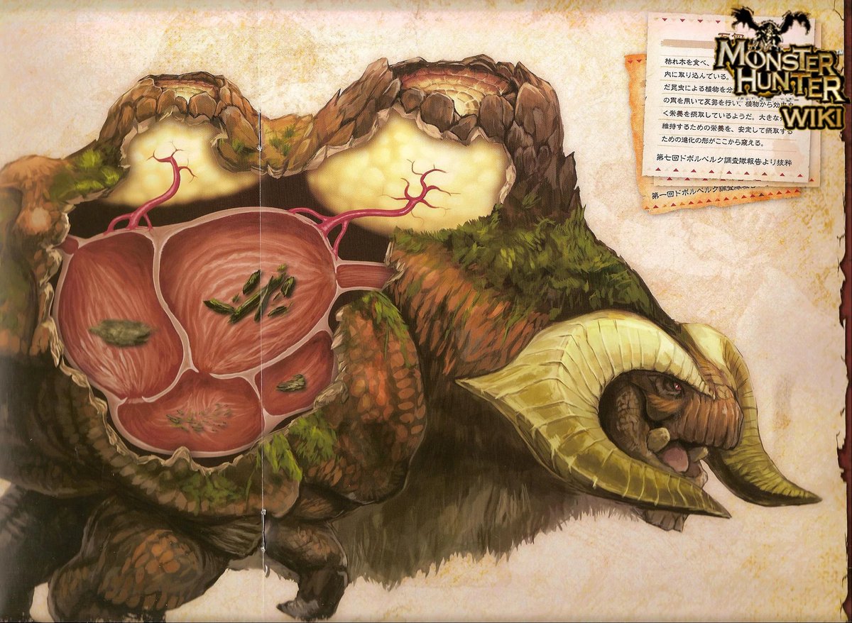 Much like a camel, Duramboros has humps on its back that it uses to store  fat. While its humps look solid, they are fairly soft, and it's known to  burn through the, image size:1200x878