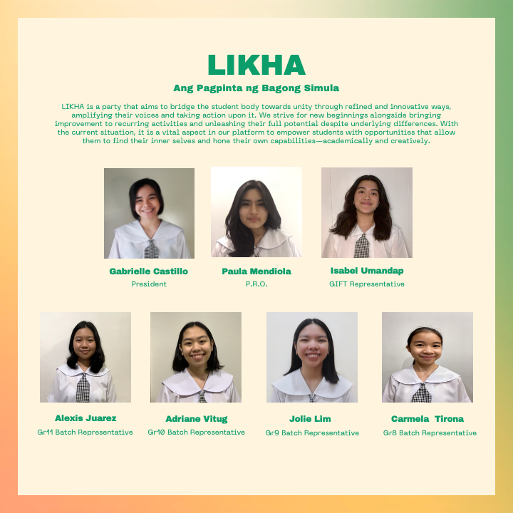SCTPowerhouse23's tweet photo. Top 12 in SCT Powerhouse Today 🎞

Introducing 🌟 the LIKHA party, AGUHON party, and independent candidates committed to serve the student body for school year 2021-2022.

#WhosNext🔎 https://t.co/y7BVpbYiDT