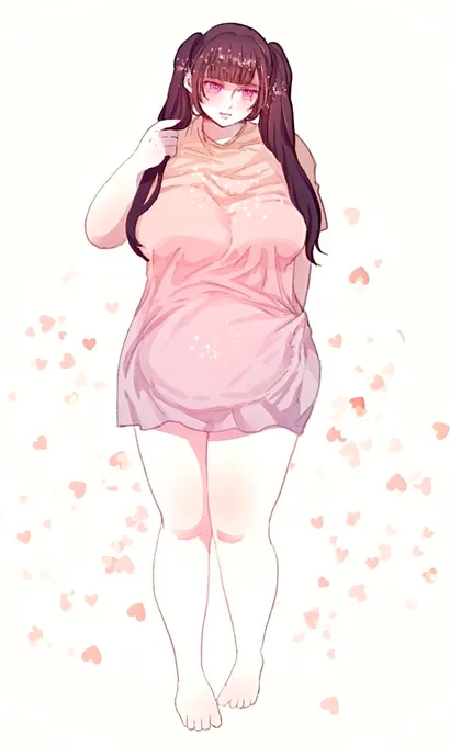 初夏はうすぬのワンピースのぽっちゃり女子が見たい 