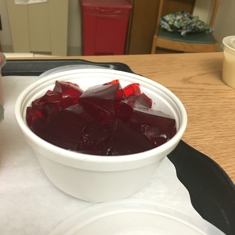 They shared a jello cup. 