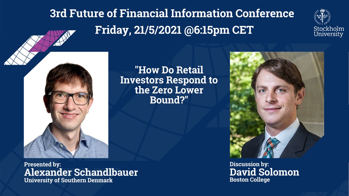 FutFinInfo's tweet image. 📢 #ProgramPreview, midday Edition

Near-zero interest rates have probably been around long enough to shift reference points. So how do ordinary people respond, given their biases?

Anyone interested in #behavior #saving #interest #rates and #ZLB  should tune in! #EconTwitter