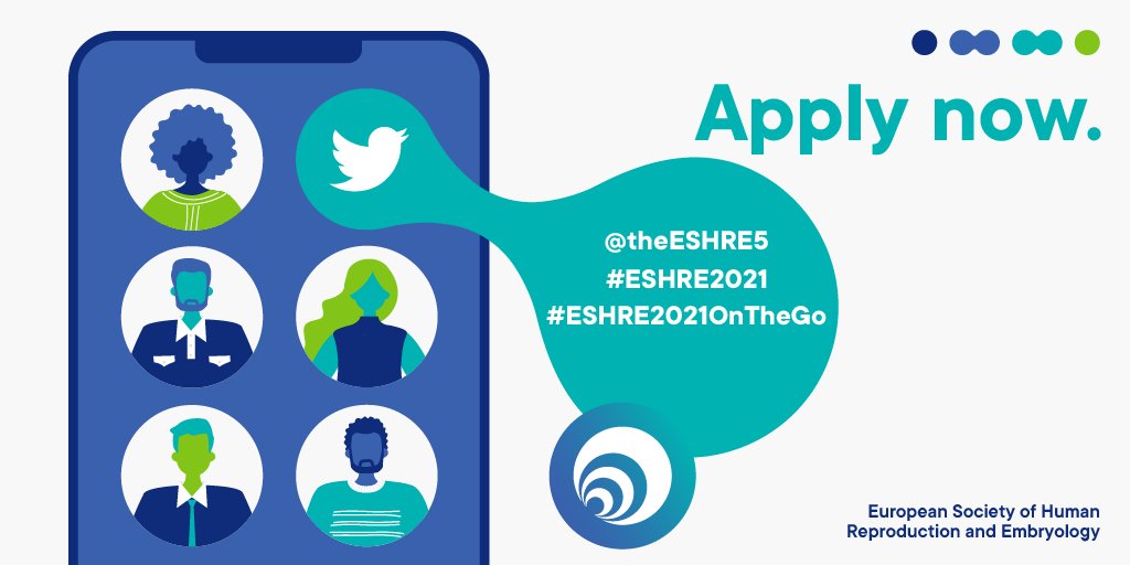 ESHRE's tweet photo. 📣 ESHRE is calling for young participants who wish to spread their views on the research presented at #ESHRE2021 &amp; share their experience on Twitter. @theESHRE5
👩‍🎓 Find out more &amp; apply now via 🔗 https://t.co/J4eJIj6sh2
#ESHRE2021OnTheGo #YoungAmbassadors #ScienceCommunication https://t.co/Z9Sp0C8rWf