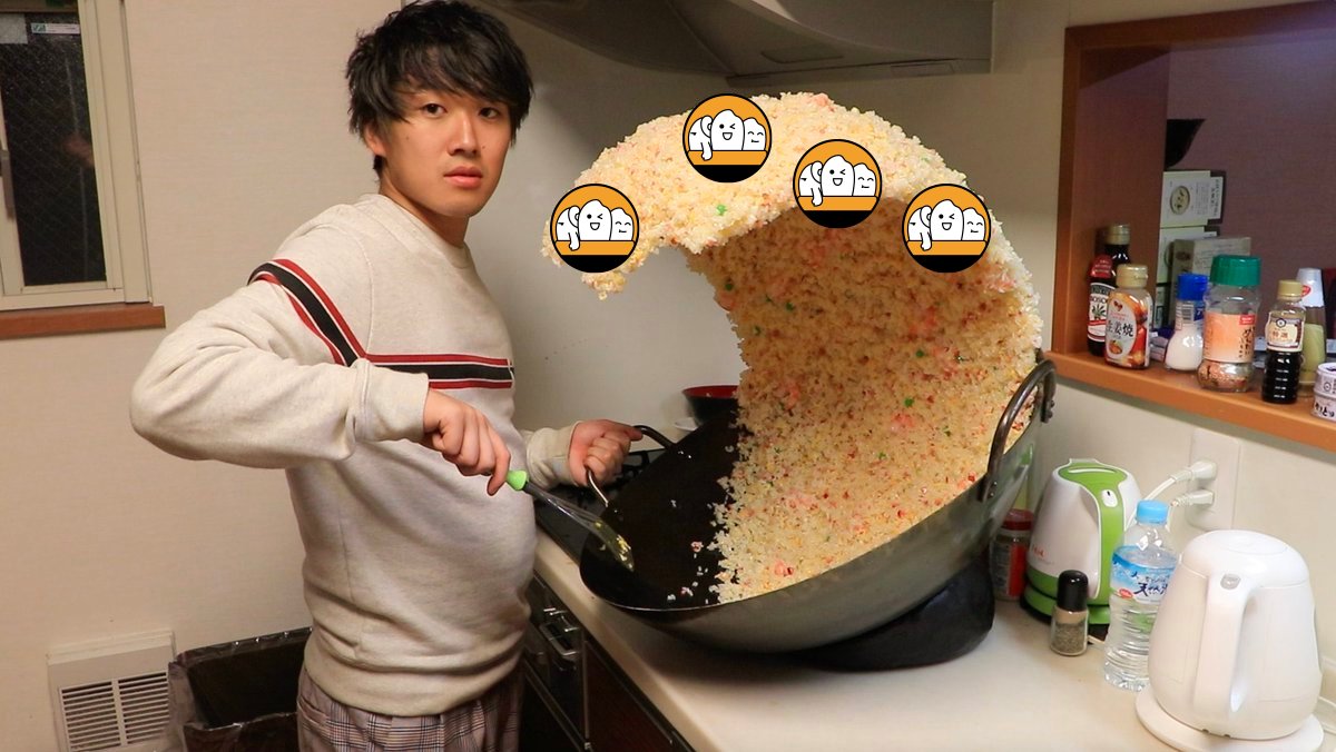 $RICE liquidity mining event has been completed.

And we will no longer release new circulation in a short time.

New functions &amp; features under developing.

#Rebase continues...