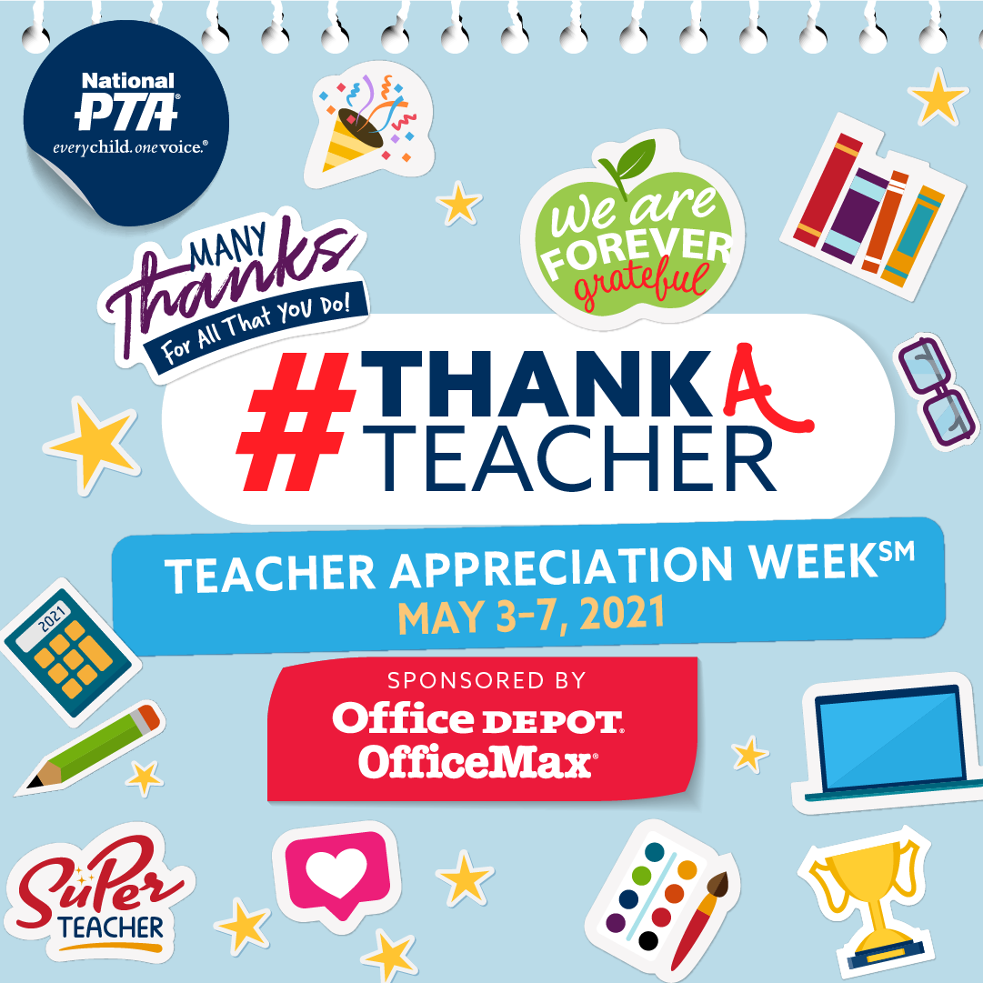 FriscoPTA's tweet photo. Teachers, we thank you today and this week for serving our children! We are #StrongerTogether.
#YouCanPTA #EveryoneCanBackTheFuture #TexasPTA #FriscoISD https://t.co/5AJm5f1423