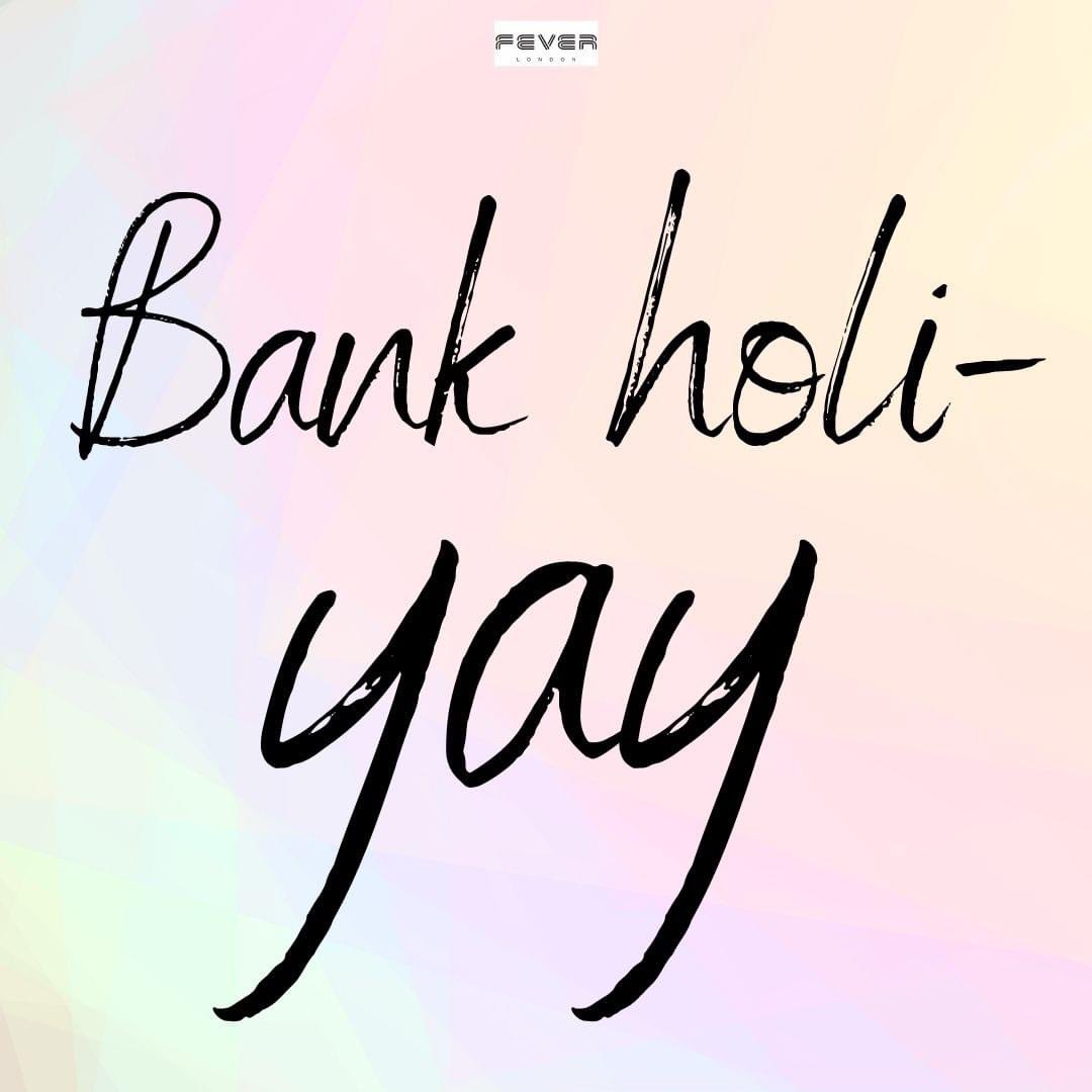 What are your plans for this bank holiday? Let us know below ⬇️

#feverlondondesigns #feverlondon #feverdesigns #bankholiday #plans #maybankholiday