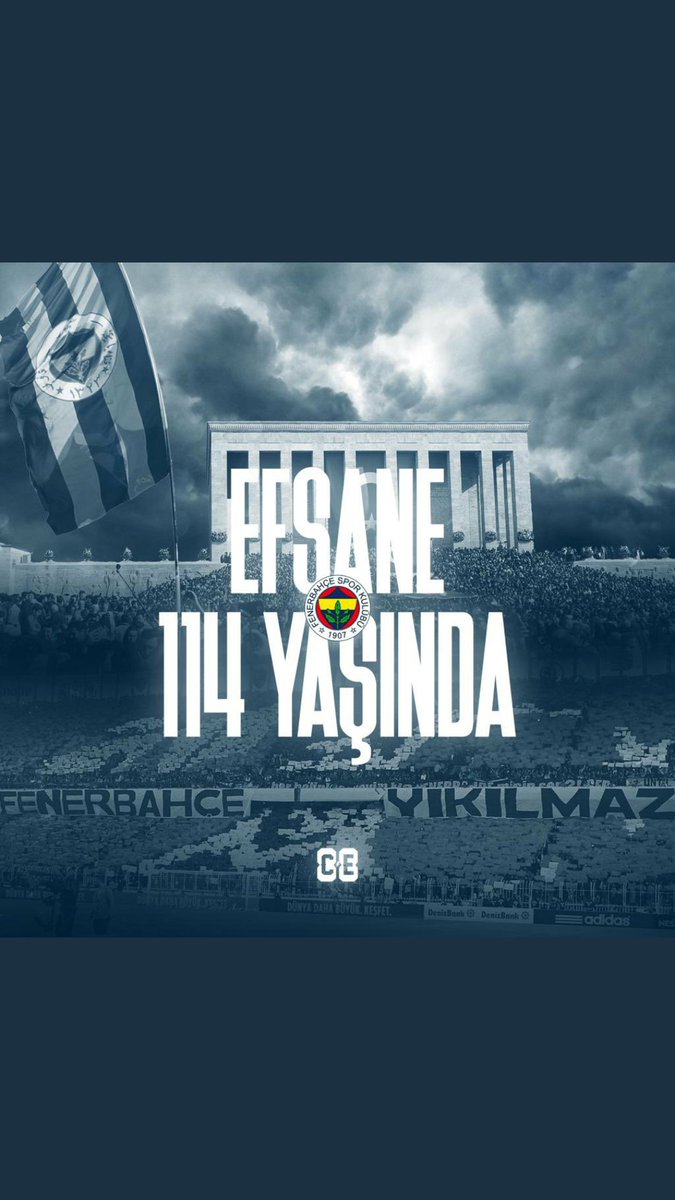 Ne mutlu seni sevene 💛💙
#Efsane114Yasında