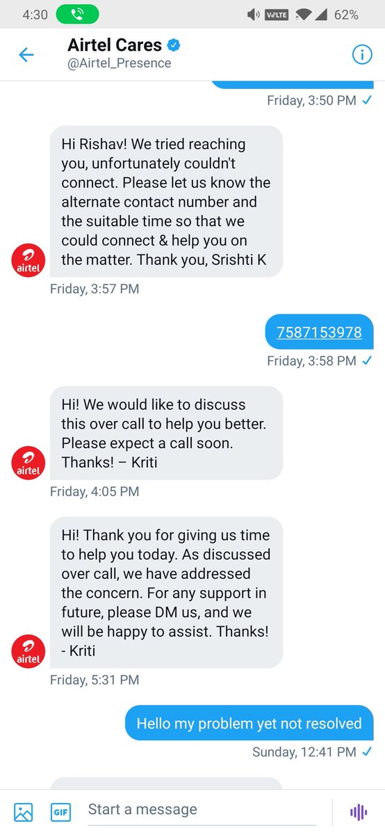 banthia_rishav's tweet image. @Airtel_Presence 
My prblm not yet solved and still have been chrged for 4th mnth
gtting call to just clr th dues
This is looting
Nw you&apos;ll justify anyhow but at th end our pockets are burnt
Grt service
paying 1750/mnth fr 2 conn
Grt plans/schemes
@airtelindia
@ConsumrConxion