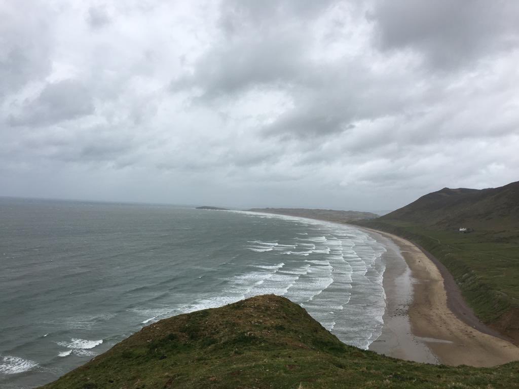 Rough in Rhossili today