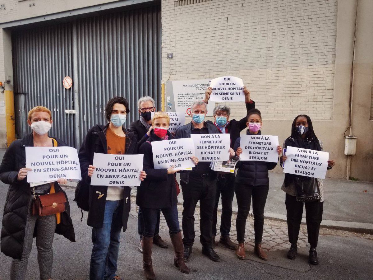 [🔴DIMANCHE: Tractage #SaintOuen #LIleSaintDenis ac <a href="/Clem_Autain/">Clémentine Autain</a>]
Distribution de «La Francilienne», échanges bienveillants sur la fermeture de #Bichat #Beaujon ac <a href="/PrudhommeChri10/">Prudhomme Christophe</a>, le <a href="/pcf93/">PCF93</a> et des camarades de #SaintDenis #SaintOuen au marché Ottino + Parc départemental ☺️🌳!