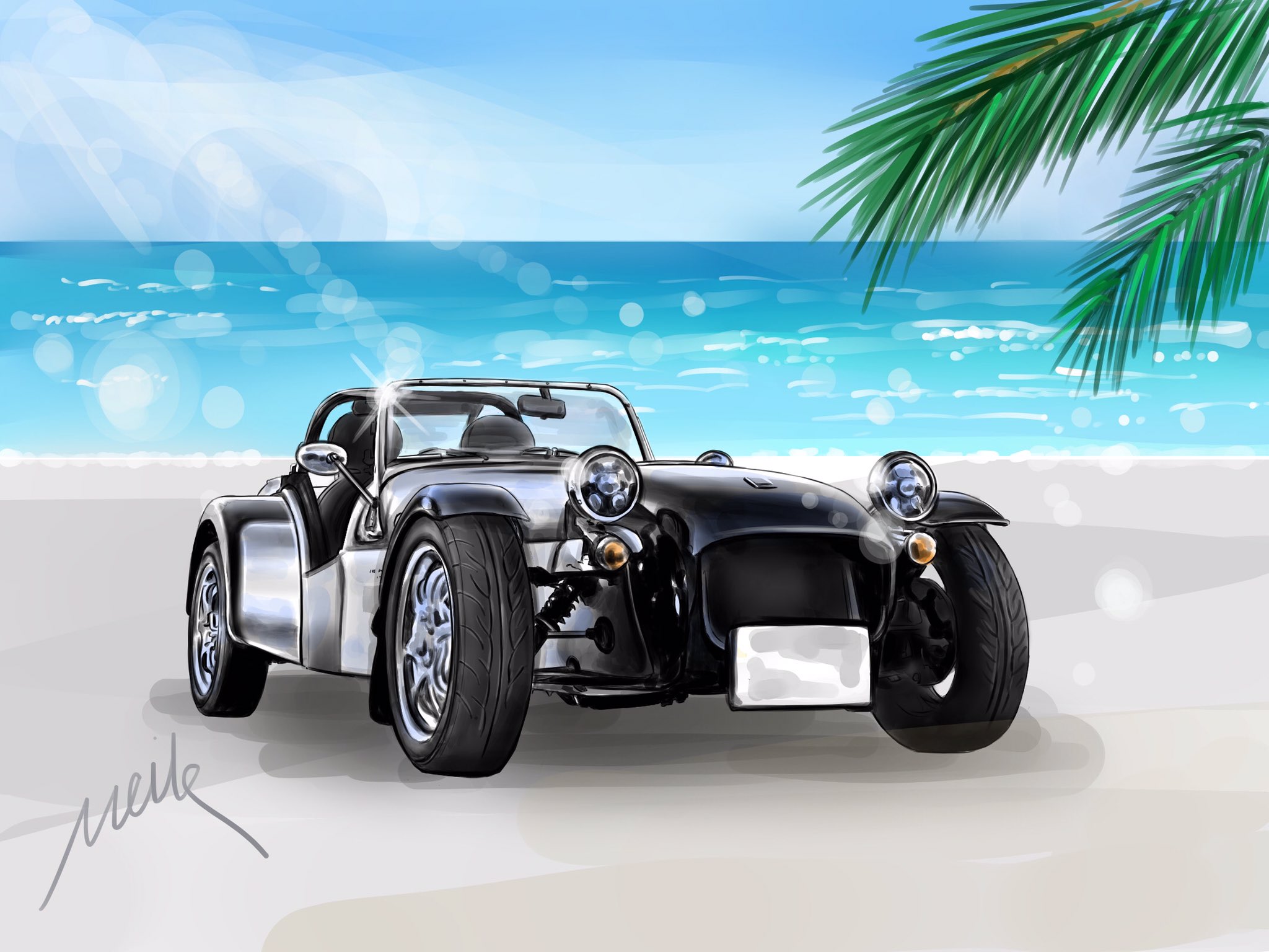 メイク ヨッシー 車イラスト こんな車で 海沿い走ったら最高ですね T Co 6eiksowlo9 Twitter