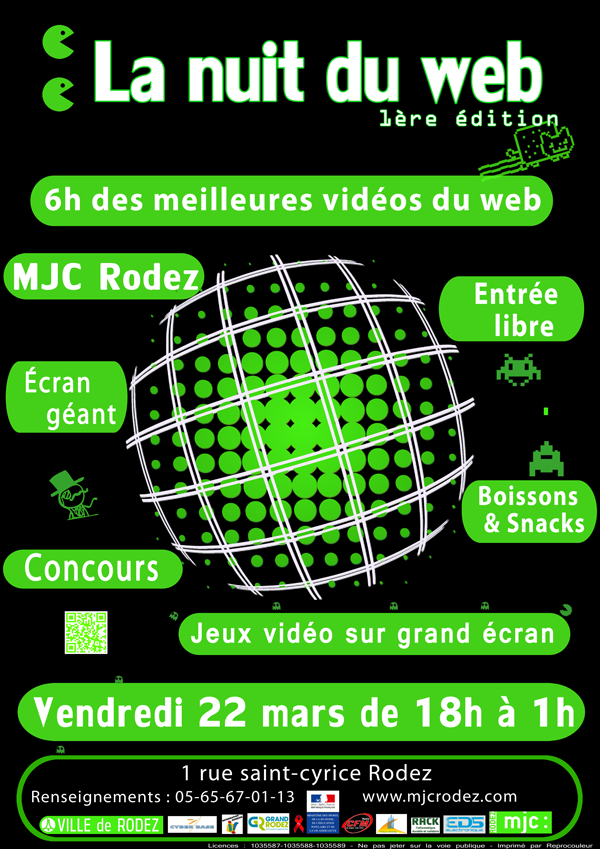 __Guilhem's tweet photo. Dernière semaine à la @mjcrodez, jusqu'à vendredi, retour sur ces 9 ans passés dans cette belle structure avec des supers collègues !
Premier projet : La nuit du web, trois éditions, une soirée avec différents thèmes, des vidéos sélectionnées par des jeunes.. https://t.co/GFyJSrSVLU