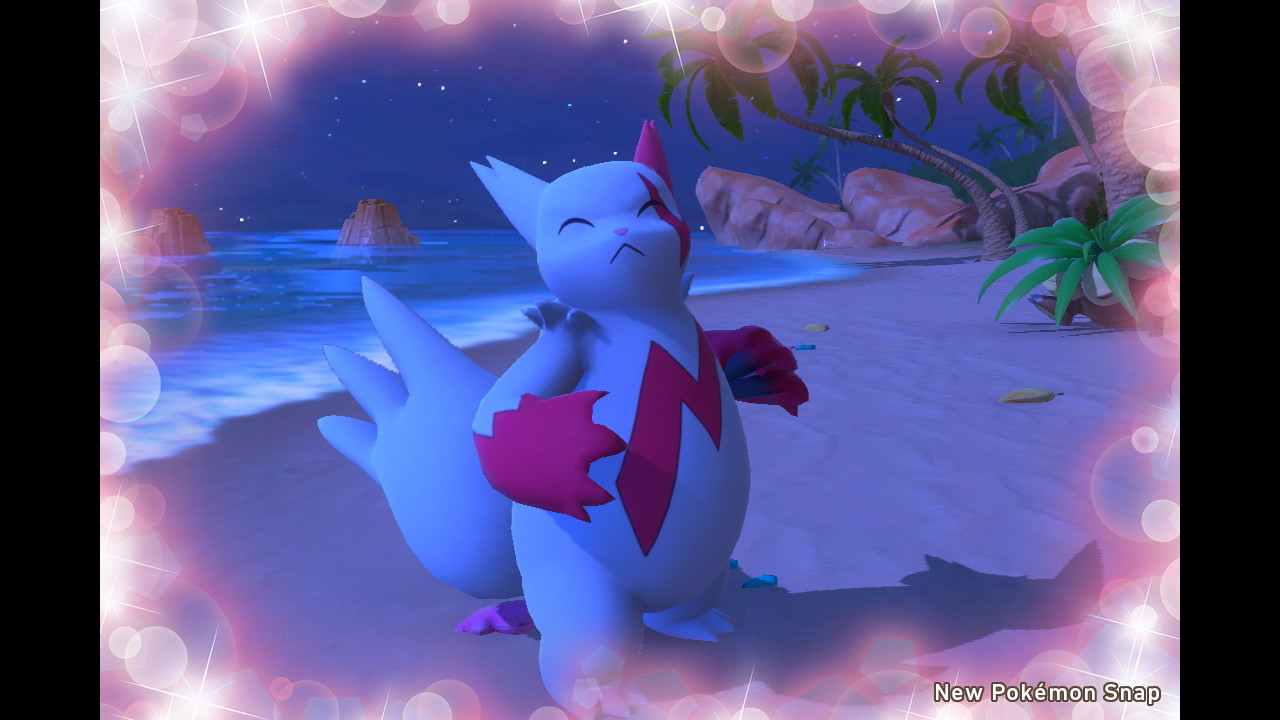 Passiono Newポケモンスナップ でザングースが可愛く撮れたのでキラキラのフレームを T Co Phfnmyeeqb Twitter