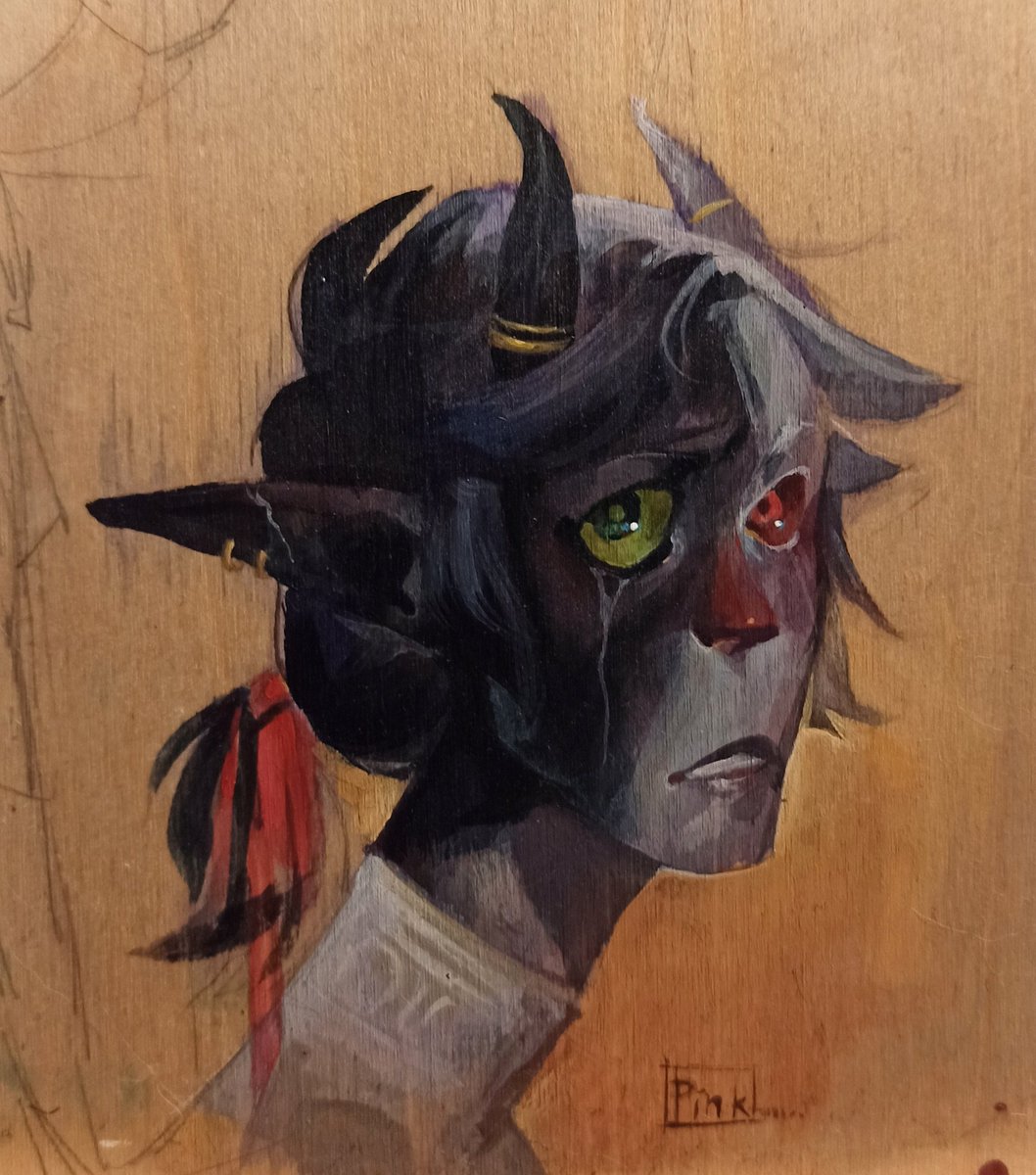 PinkInInk2's tweet photo. I was bored so I painted ranboo on wood late at night with acrylic :D

I remember how my teacher said that I do great miniature things,, I guess that stayed

#ranboofanart #ranbooart https://t.co/Scln4i5B3V
