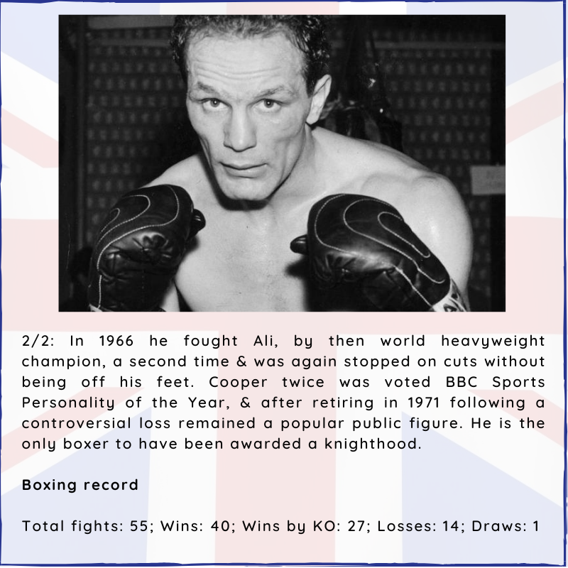 BritishHistorym's tweet photo. #otd 3 MAY 1934 – Henry Cooper was born (d. 2011)
#HenryCooper #Heavyweightboxer #Britishhistory https://t.co/6WnIVeZTHF
