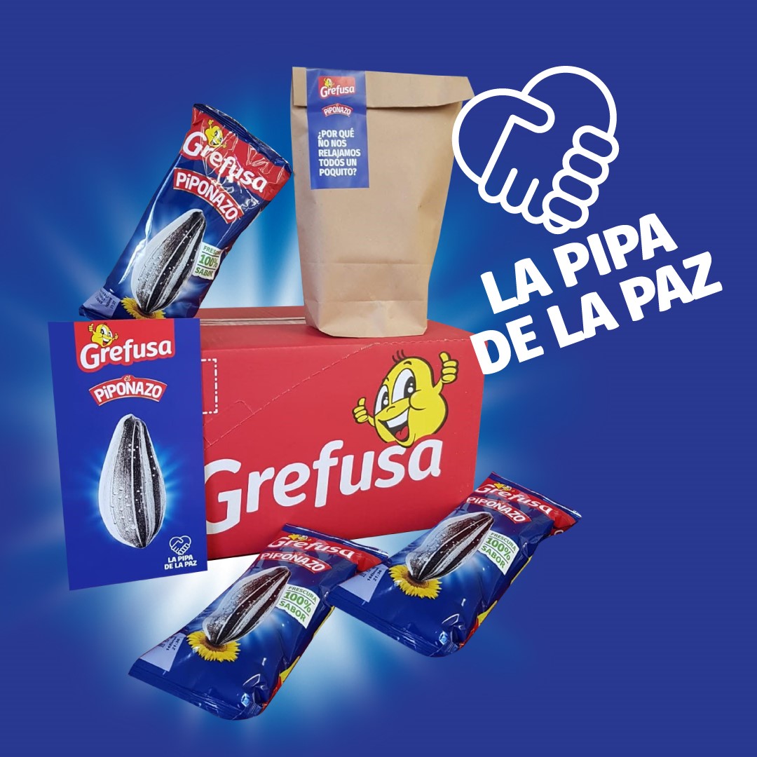 grefusa's tweet image. @IDiazAyuso @PabloIglesias @EquipoGabilondo @Monica_Garcia_G @BalEdmundo
@MonasterioR esperemos que estéis disfrutado de nuestras bolsas de El Piponazo, y estén contribuyendo al buen ánimo en esta #JornadaDeReflexion. ❤ 🕊 #LaPipadelaPaz