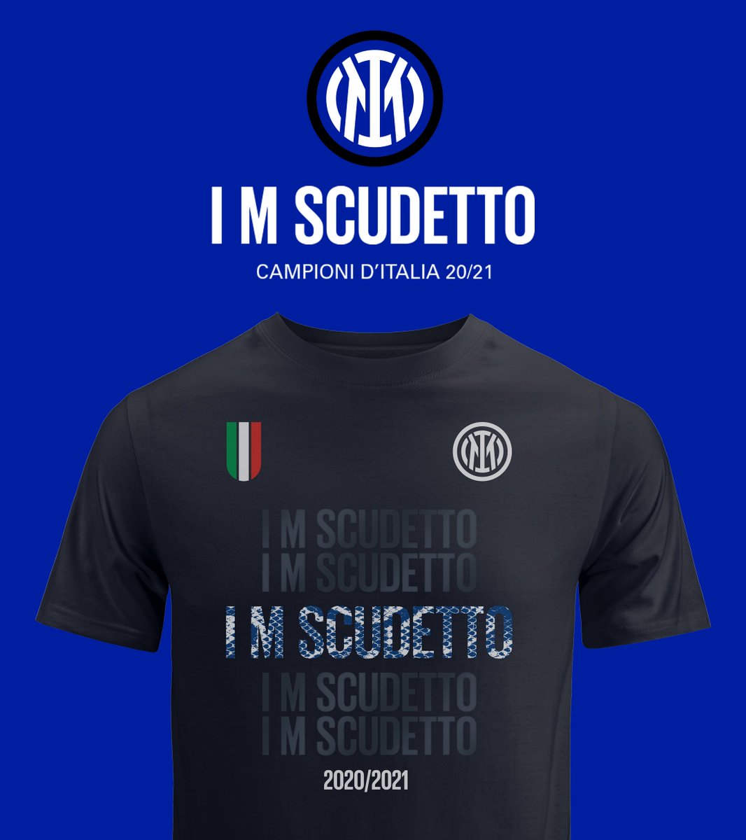 🏆 | SCUDETTO 

Rayakan Scudetto dengan semua produk CHAMPIONS OF ITALY! ⚫️🔵⚫️🔵

Ketahui di sini 👉 amzn.to/3eakCD8

#IMScudetto #IMInter #ForzaInter