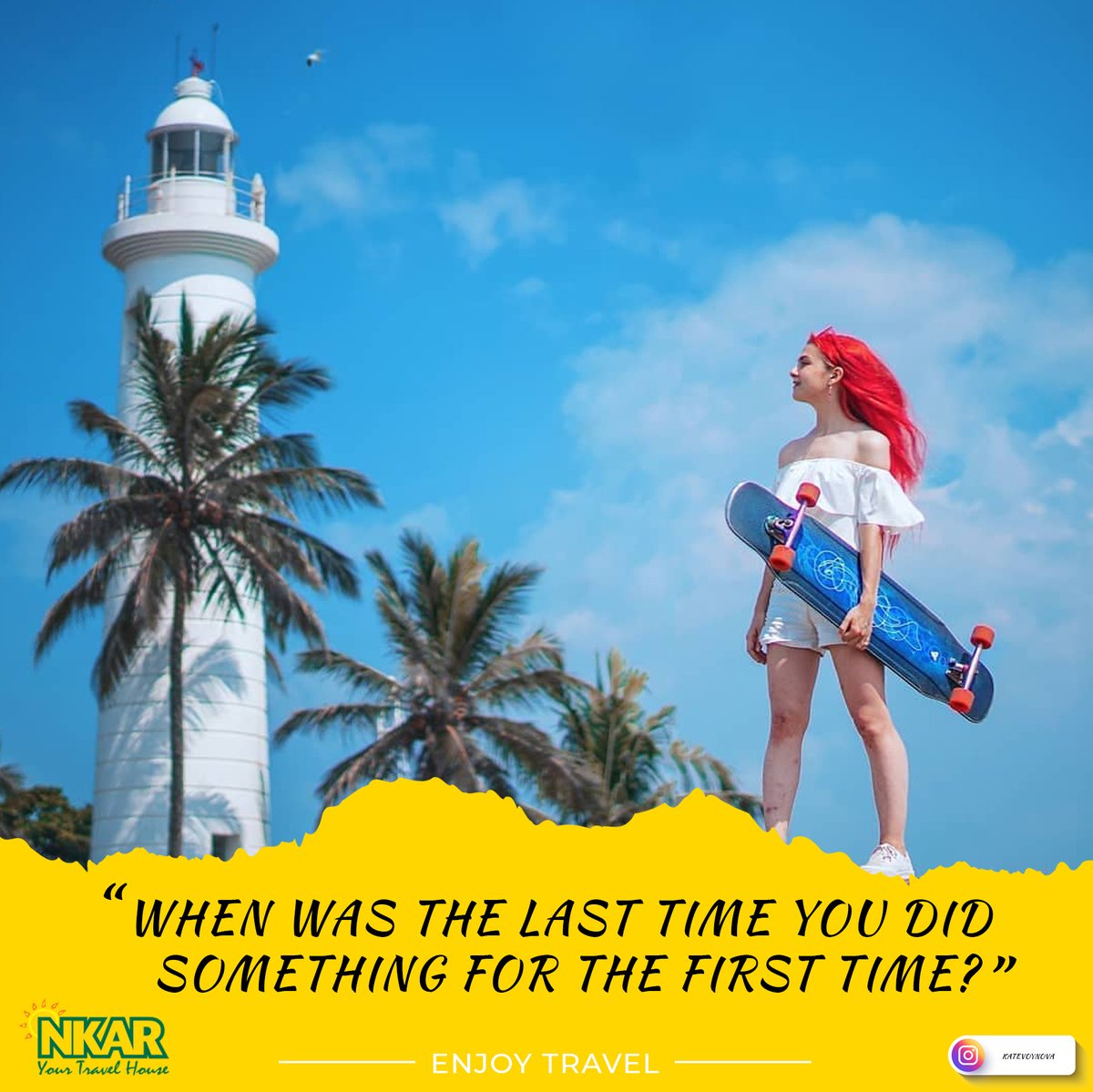 NkarTravelHouse's tweet photo. When was the last time you did something for the first time...
#SriLanka #srilankatourism #travelphotography #travelquotes #nkartravelhouse https://t.co/Ez2vpLxU0r