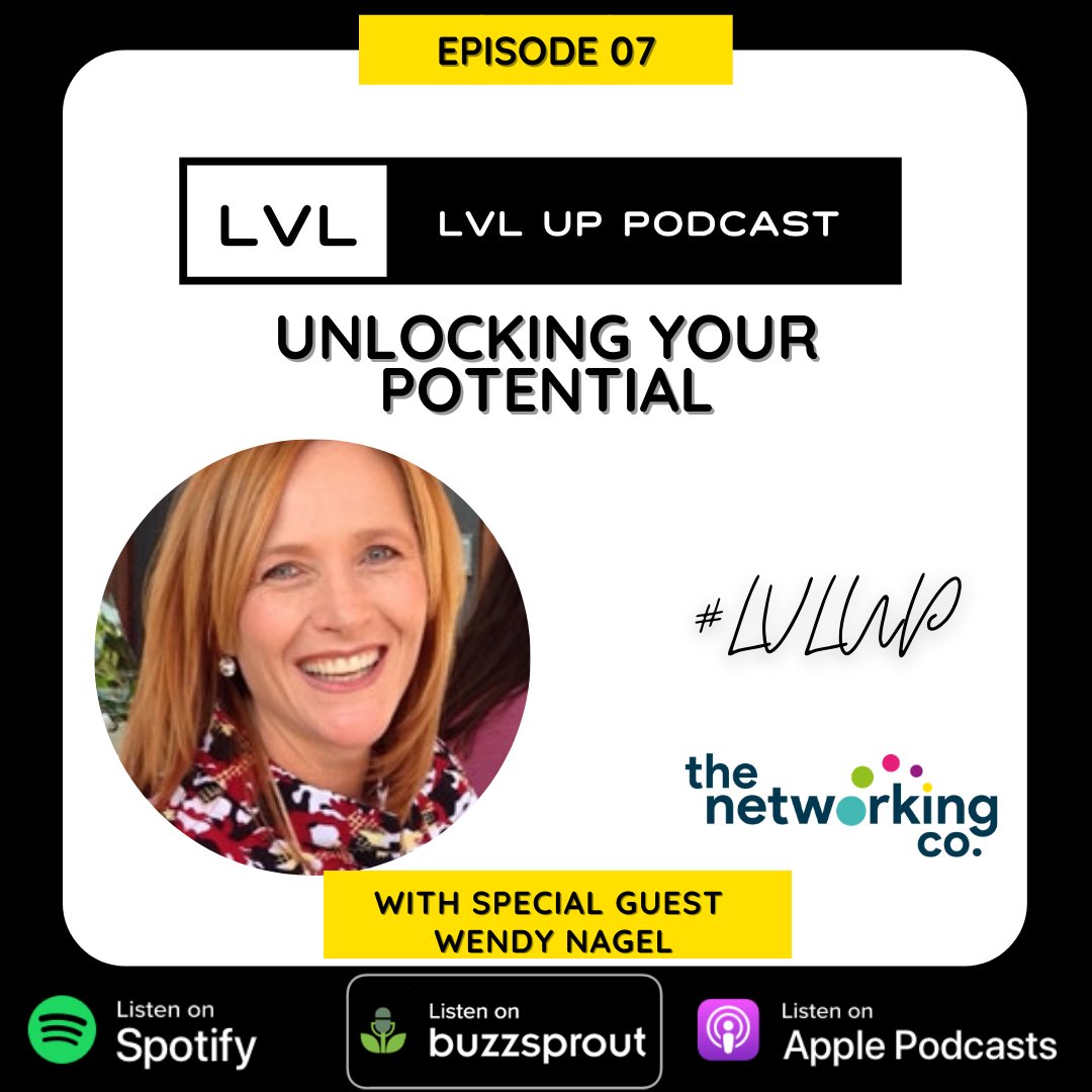 TNCo_LvLUp's tweet photo. New episode available🔥🔥 "Unlocking Your Potential with Wendy Nagel" at https://t.co/4wzBgEKP4s #potential #purpose #leadership #podcast https://t.co/HnbYMV4jKu