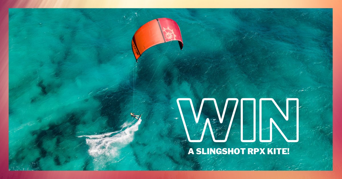 WIN the new <a href="/SlingshotKite/">Slingshot Kite</a> RPX v1 + Sentry bar and get your summer sessions off to the perfect start! Enter here 👇 
thekitemag.com/giveaways/slin…