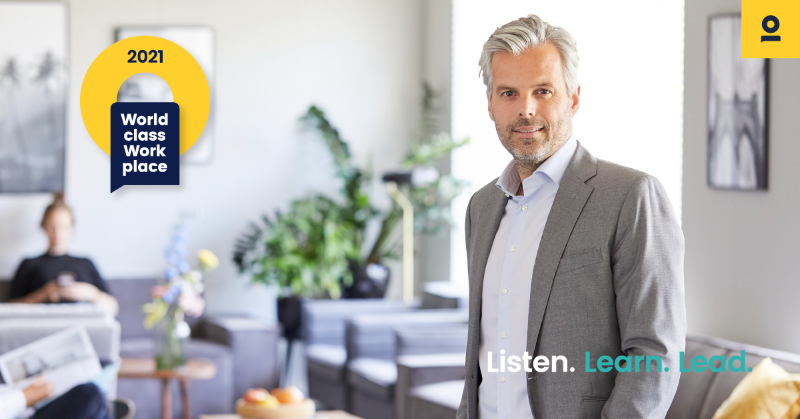 Effectory's tweet photo. Get inspired by OMC's 'How Bizarre' https://t.co/0A7jJ56Cn7. "Brings back memories of bungee jumping  off a 102m high cliff" says Christian, Effectory's CCO. During World-Class Workplace event he explains why it's crucial to listen. Not only to music, but also to employees.