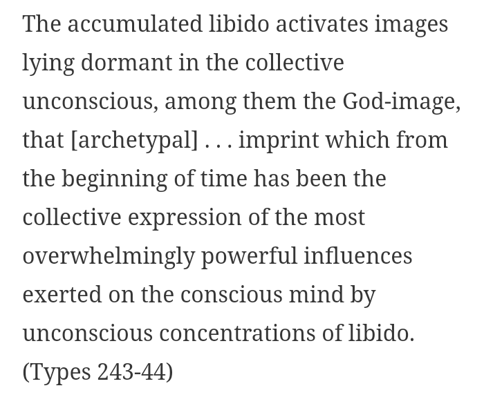 This is a process reminiscent of individuation, as stated earlier. The Self is represented by God. Christ is the archetype of the Self. A man with this archetype can take on archetypal dimensions and appear in the place of God, so men act towards him like he is God