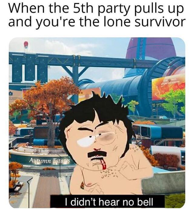 When <a href="/itsSKITZ/">SKITZ</a> is jumpmaster and we land estates.  Every. DAMN. Time!

#ApexLegends #Apex #Caustic