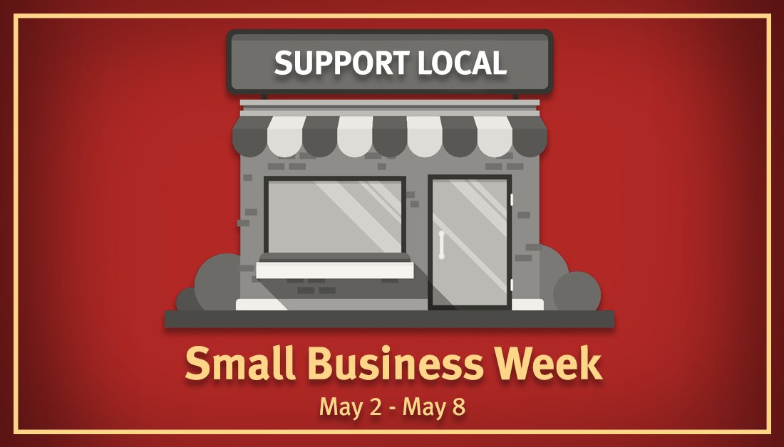 It's #SmallBusinessWeek, a time to celebrate small businesses, and highlight how vital they are to the nation and economy. CNB is a proud supporter of small businesses and we encourage you to show your support by shopping and dining locally!