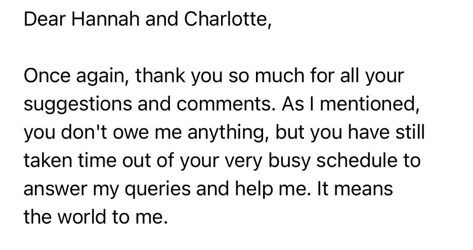 Receiving emails like this definitely brighten up this rainy Bank Holiday Monday ☔️
.
.
.
@phdvoice #phdchat #AcademicTwitter #AcademicChatter #cv #coverletter #applicationform