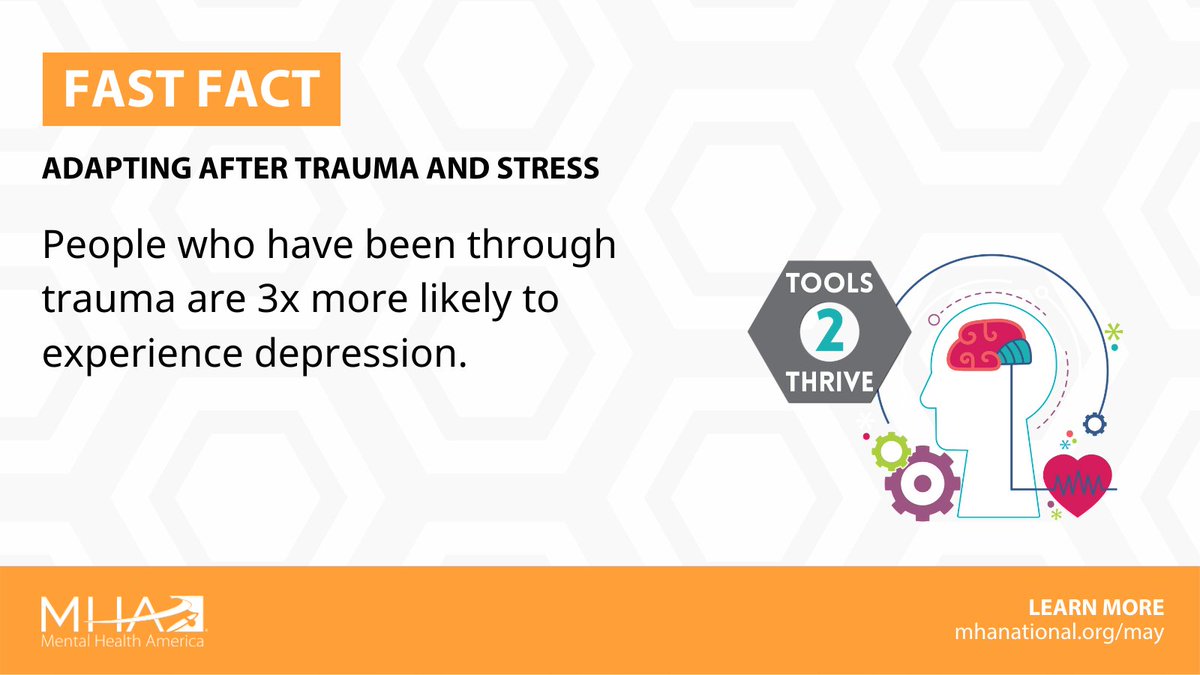 Trauma of any kind can be hard on your mental health but working on becoming more resilient can help you feel more at ease. Learn about tips for success related to this coping strategy here: drive.google.com/file/d/1HjHOHJ… #MHM2021