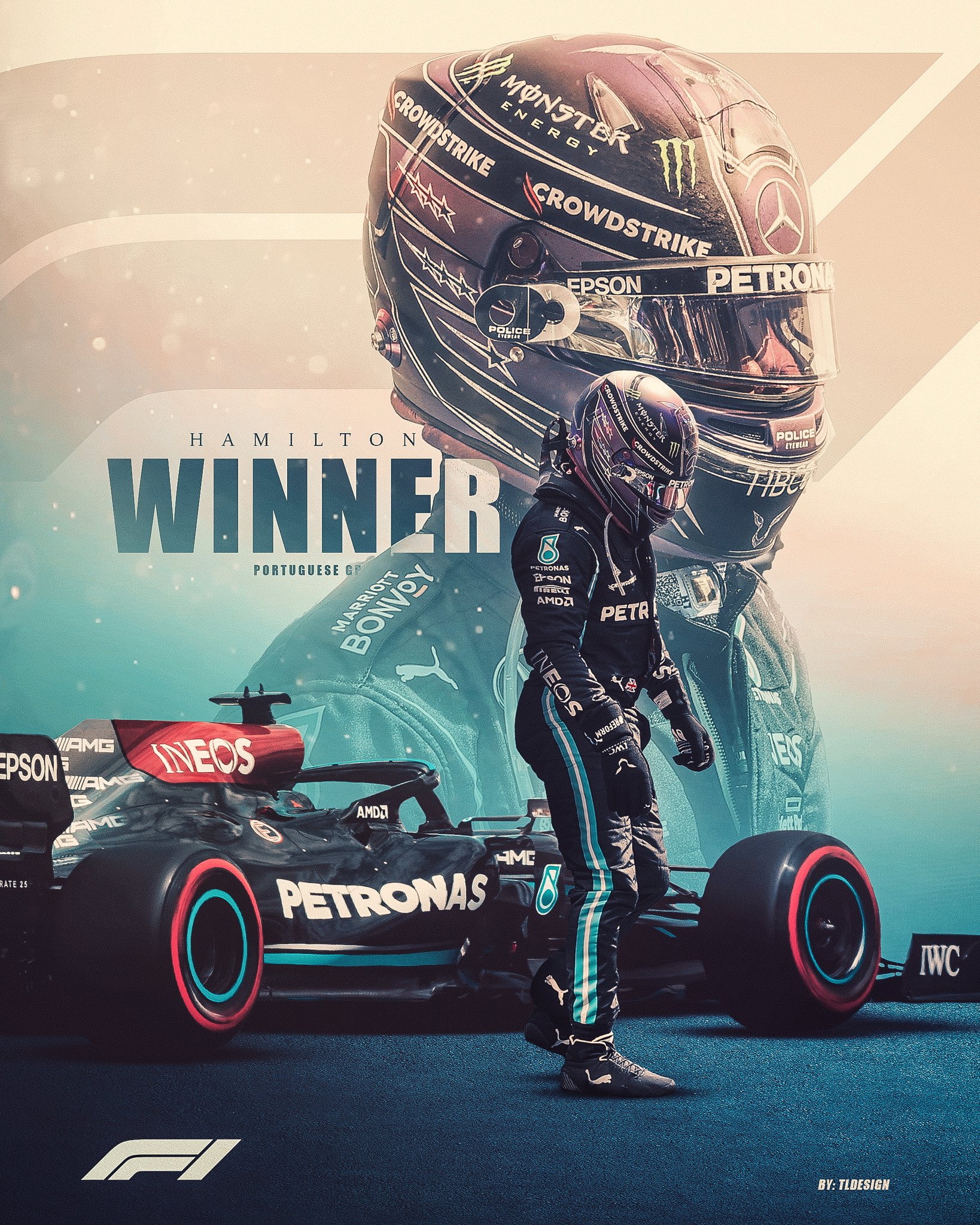 Tl Design on X: Lewis Hamilton #SpanishGP winner poster Win number 98  👏🔥🔥 @MercedesAMGF1 @LewisHamilton #LH44 #MercedesAMGF1 #F1   / X