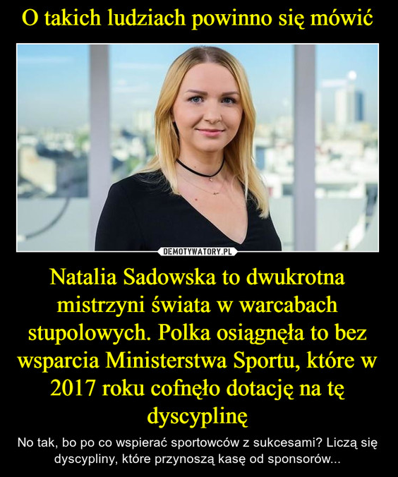 WARCABY! Mistrzyni Świata, GMIF NATALIA SADOWSKA LIVE!