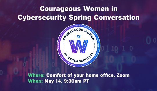synack's tweet image. Time to unmute, ladies! As discussions around disciplined routines and #distributedwork intensify, we want to hear your thoughts and brainstorm solutions together. #CourageousWomeninCyber, sign up here: syn.ac/33bnfhE