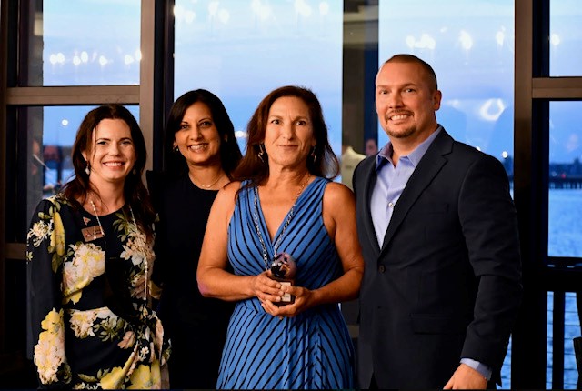ArtInLee's tweet photo. We were honored to accept the first ever Autism Acceptance Partner Award presented by the brilliant @FI_Inc team this weekend. We are grateful for the many hands and hearts that acknowledge the important place the arts have in our community! #AutismAcceptance https://t.co/qcxs5IfeEm