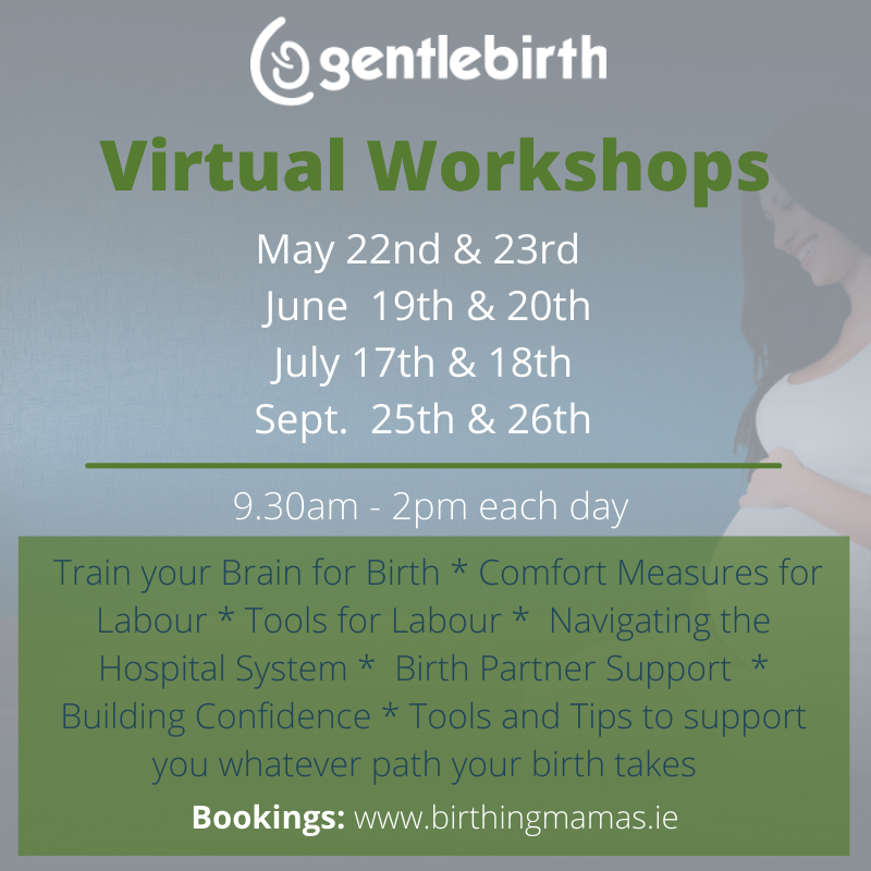 BirthingMamas's tweet photo. @GentleBirth workshop dates for the next few months are up on my website and filling up fast. https://t.co/cl9MEVcNpj