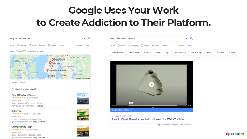 I mean, heck, just look at today& #39;s new Google feature:  https://twitter.com/Marie_Hay...