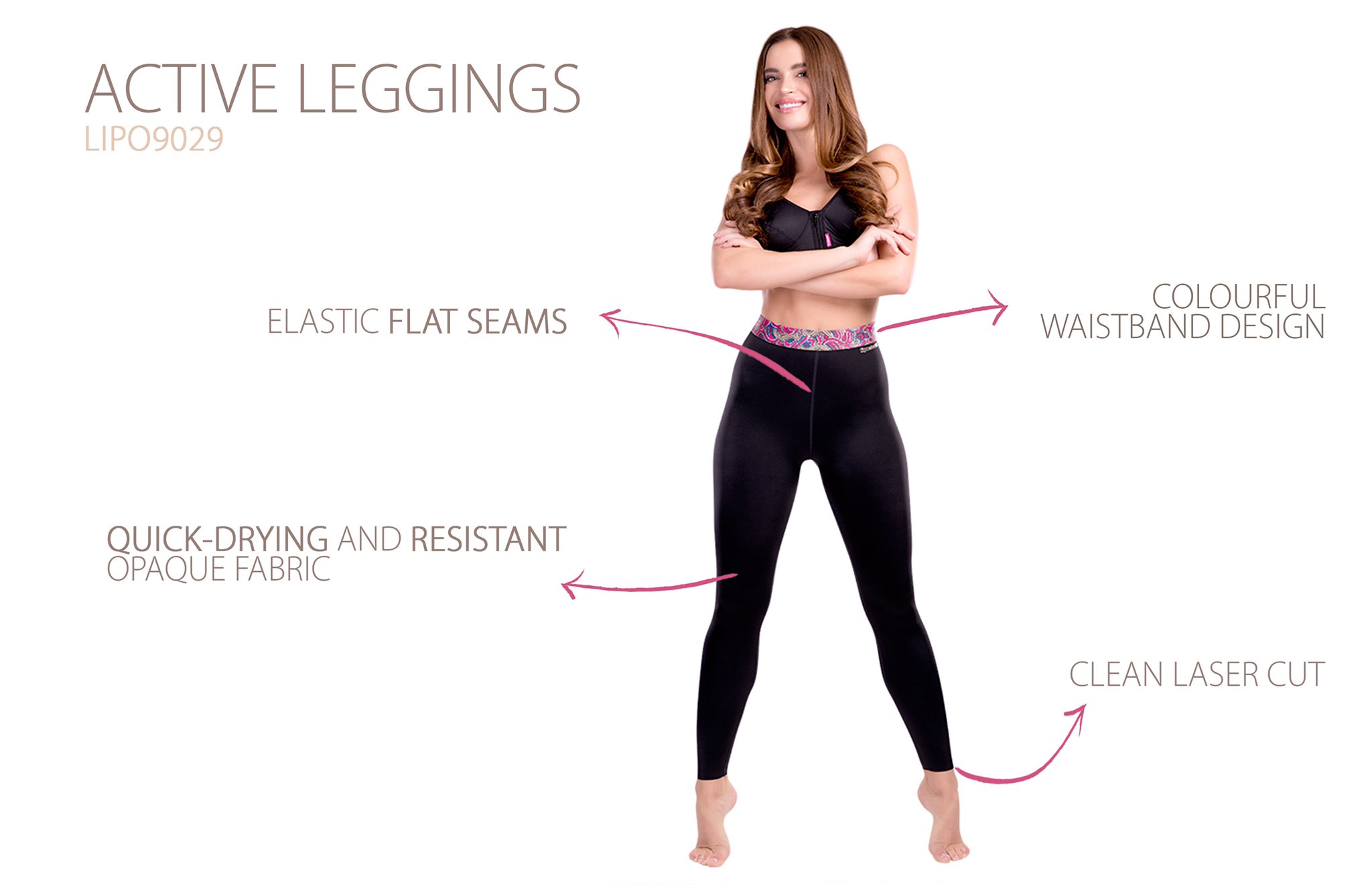 LIPOELASTIC on X: ACTIVE leggings offer many features; check them