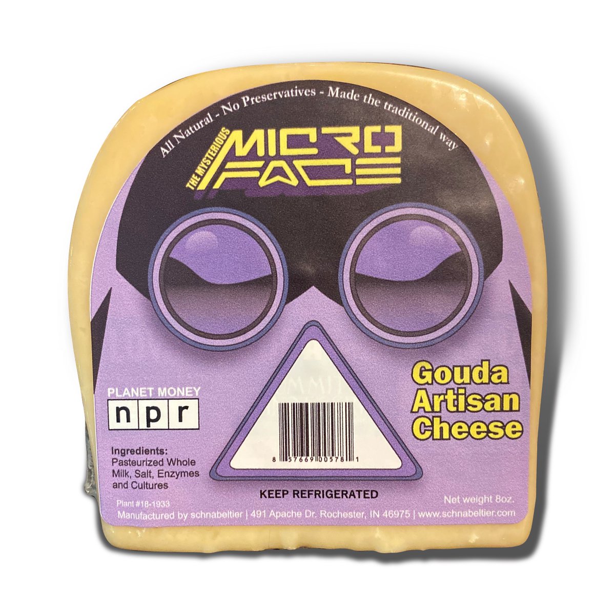 You know what your mom wants for Mother's Day? A piece of gouda wrapped in the face of an obscure superhero resurrected by the <a href="/planetmoney/">NPR's Planet Money</a> team &amp; then used to shill products. Yeah, for sure, I promise that's exactly what she wants. shop.npr.org/blogs/planet-m…