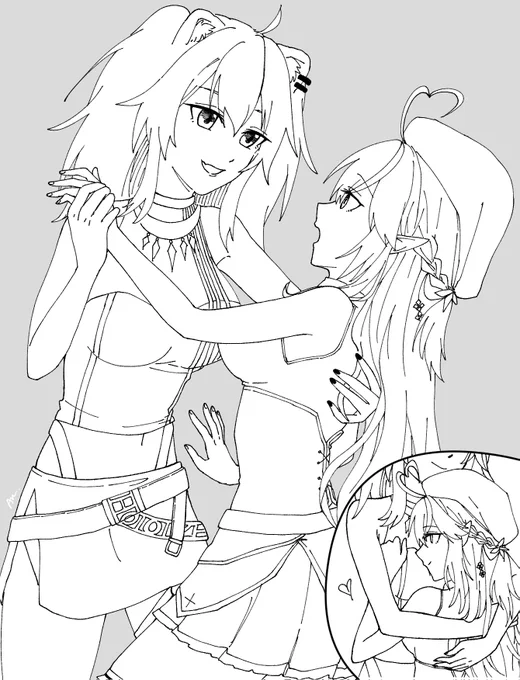 想畫淡淡的甜甜的東西 #ししらみ