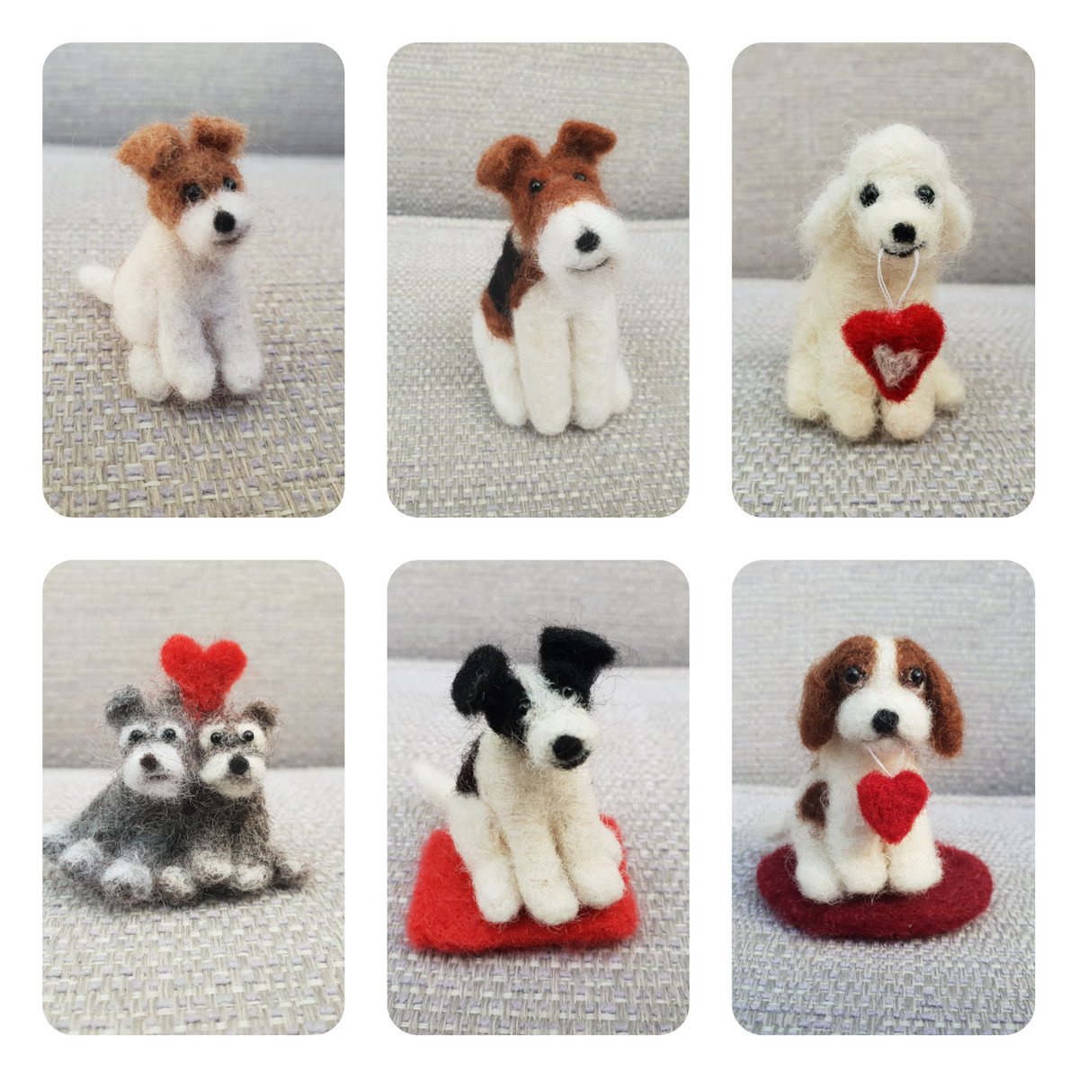 Hello!

Here are some ready made pets which are currently 15% off this week! 
If you'd like your own pet made please do get in touch.

Thank you 😊❤
#womaninbizhour #petweek #etsy #firsttmaster