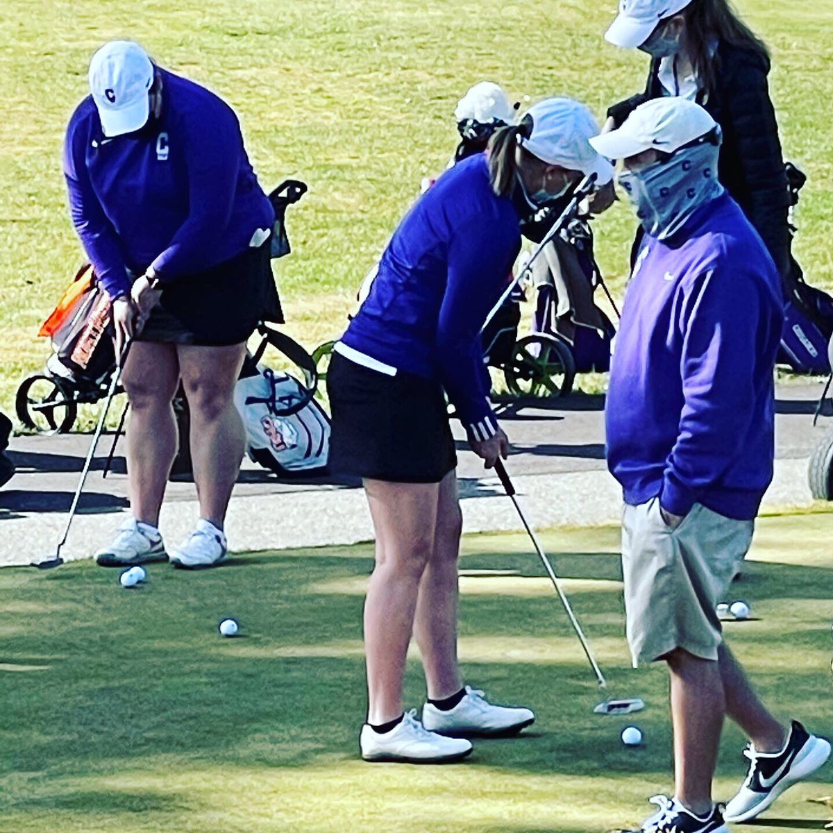 coachgarciapga's tweet photo. What a weekend for Senior Captain Molly Frey. Leads her team to a 5th place finish, turns 21 ,and then today gets the phone call that she has been accepted into her top medical school. Sky’s the limit for Molly and she’s going to continue making us incredibly proud #Capgolf https://t.co/0EkGZWI76h