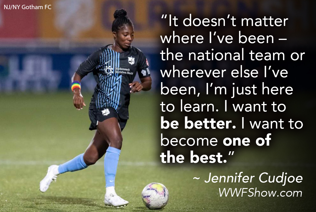 NEW POD!! Episode 190 🔥features <a href="/GothamFC/">Gotham FC</a> &amp; @Team_GhanaWomen midfielder <a href="/JenniferCudjoe/">@jennifer_kaka_cudjoe</a> ! This is an interview you want to catch! Plus, soundbites from Head Coach Freya Coombe! Now Playing on all your fave #podcast apps &amp; wwfshow.com 🇬🇭🙋🏿‍♀️🙋🏾‍♀️🙋🏽‍♀️🙋🏼‍♀️🙋🏻‍♀️🌎⚽️📻