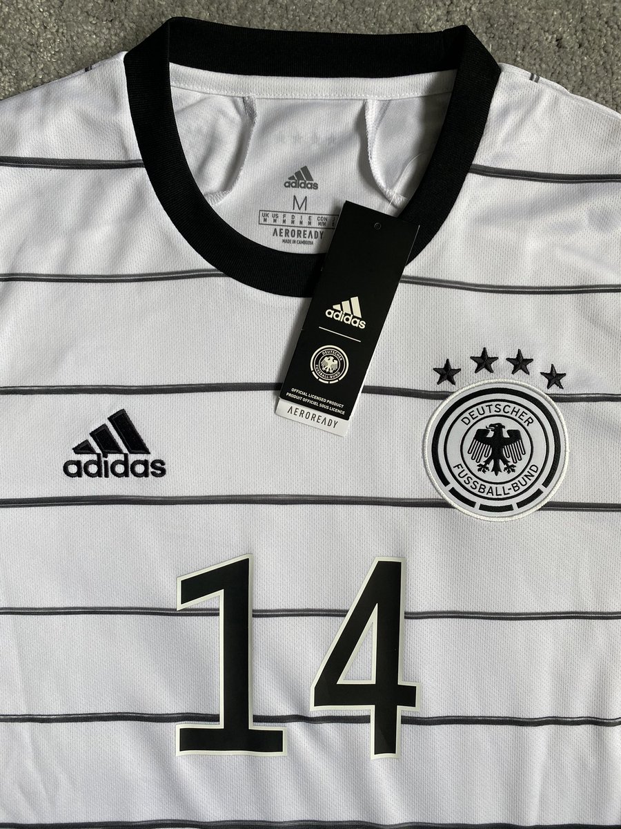 MyFootballShir1's tweet photo. No. 004

Germany 2020 Euros Home Shirt with Nadiem Amiri Nameset. 

Pure class🇩🇪👌🏻 https://t.co/WJZr6PSltP