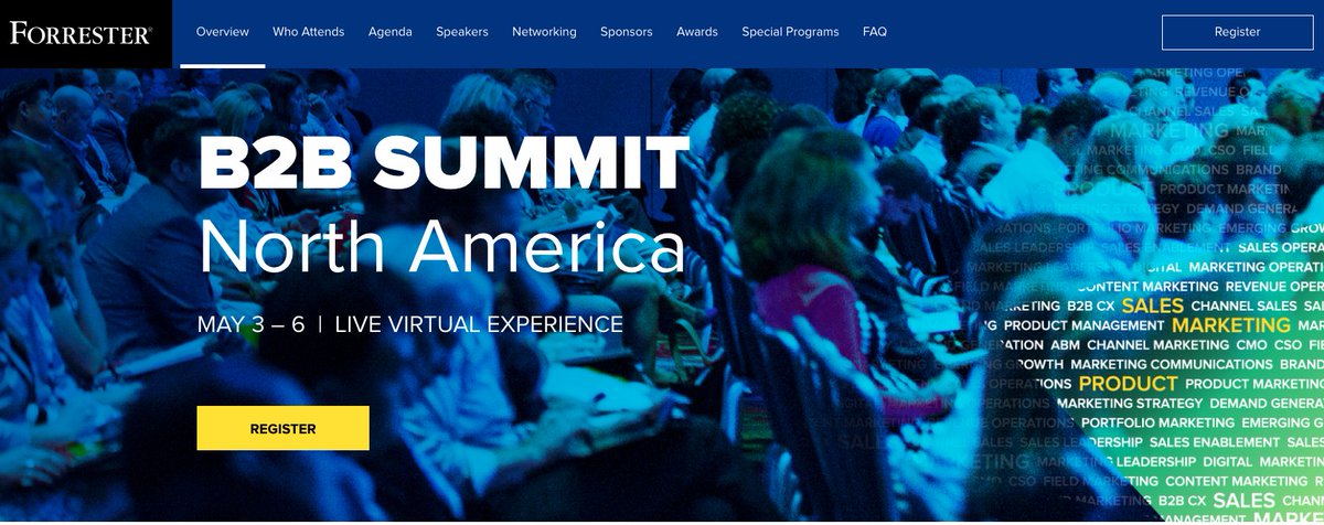 We can't wait to share the most powerful best practices with 3,000 #prodmgmt, #Sales  #marketing leaders. Join us at #ForrB2BSummit, beginning today!