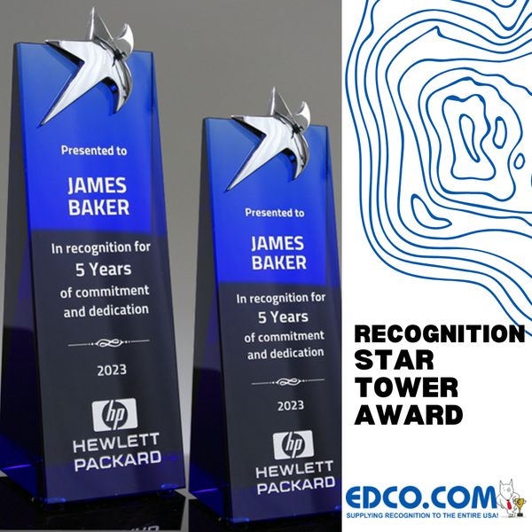 Acrylic Awards, Trophies & Plaques, FREE Engraving, EDCO