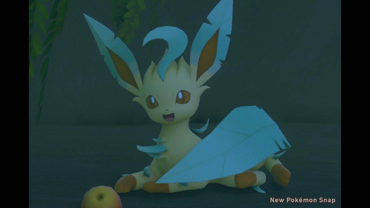 樋口楓 にじさんじ所属 リーフィアに出会えました キミのことをもっと知りたくなったよ Newポケモンスナップ Newpokemonsnap Nintendoswitch