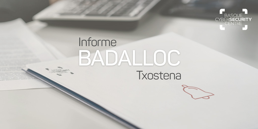 📣📣 ¡Atención! Nuevo informe sobre vulnerabilidades #BADALLOC, que recoge una serie de #vulnerabilidades críticas de asignación de memoria en dispositivos #IoT y #OT. 

Cubren más de 25 CVE y afectan a una amplia gama de dispositivos.

Informe completo 👉 basquecybersecurity.eus/es/publicacion…