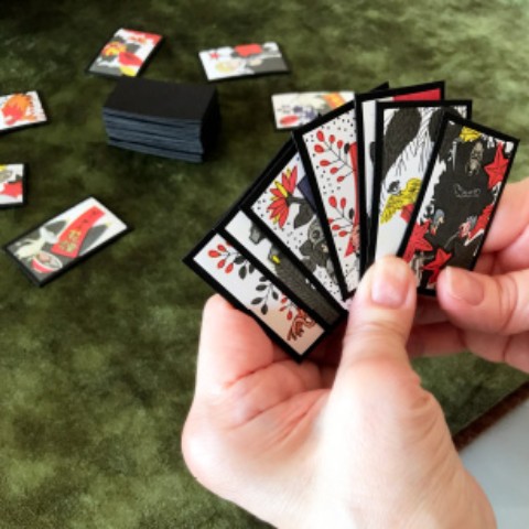 🎴 #ドロヘドロ ×花札🎴 林田球先生の花札イラストを基に作られた花札