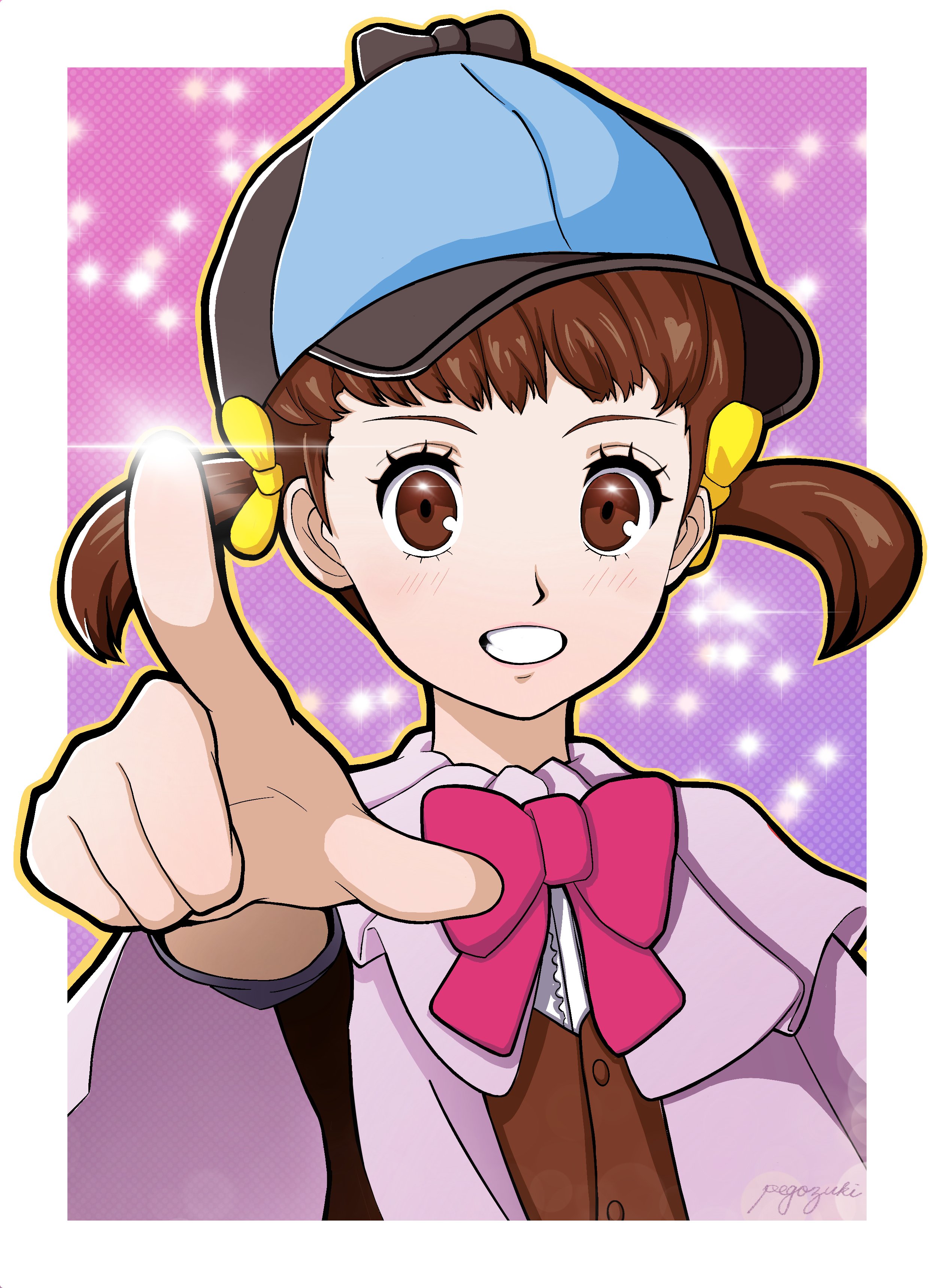 Pegozuki キラッと解決 ペルソナ4 Persona4 堂島菜々子 Nanakodoujima 魔女探偵ラブリーン T Co Cvoujfaviu Twitter