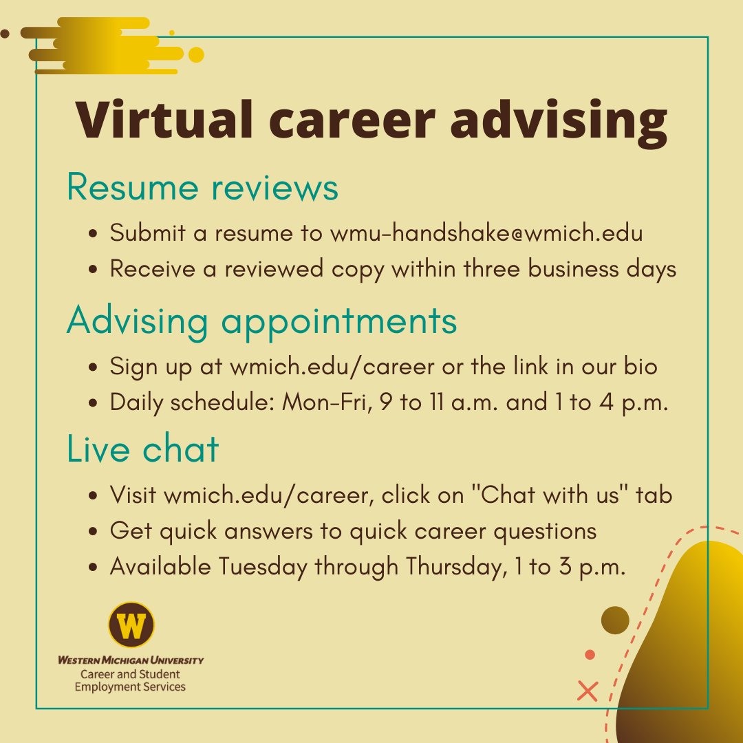 WMU Career Services tweet media