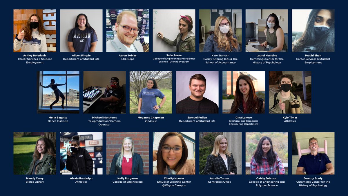 Student Employment Spotlight!

Check out our Instagram ua_careerservices to see more spotlights from National Student Employment week👩‍🎓💼